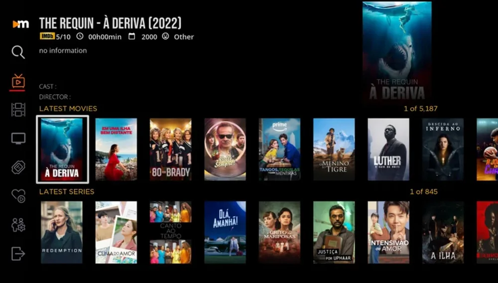 App Ninja Player: filmes, séries e canais ao vivo na tela